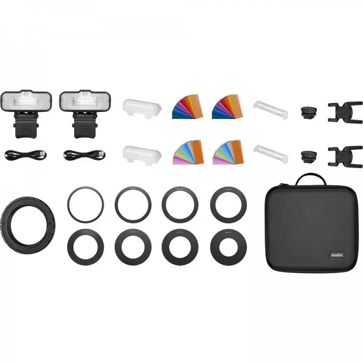 Godox MF12 K2 Zestaw Lampa do Makrofotografii